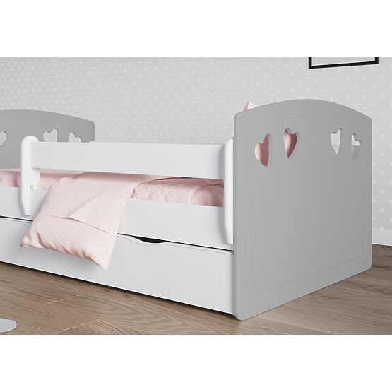 Letto per bambini Julie - grigio