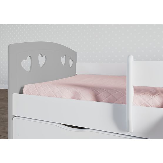 Letto per bambini Julie - grigio