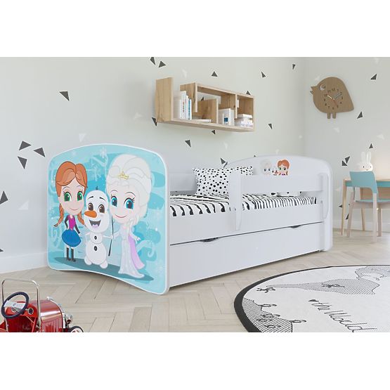 Letto per bambini con barriera - Frozen 2