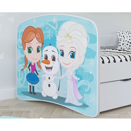 Letto per bambini con barriera - Frozen 2