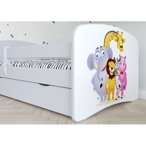 Letto per bambini con barriera Ourbaby - ZOO III