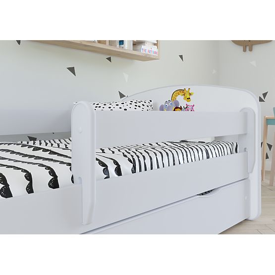 Letto per bambini con barriera Ourbaby - ZOO III