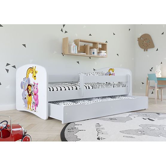 Letto per bambini con barriera Ourbaby - ZOO III