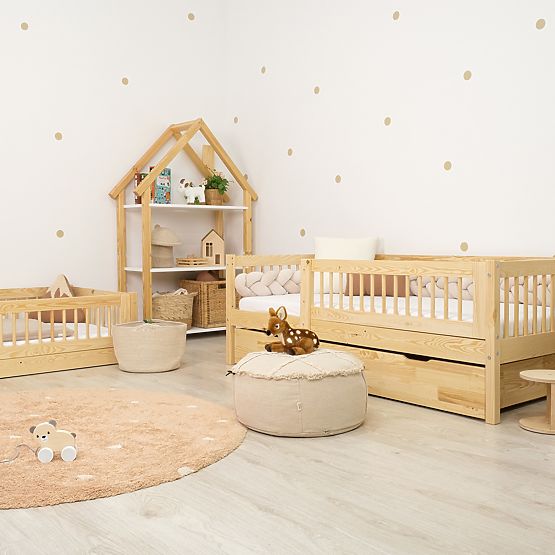 Letto per bambini Teddy Plus - naturale
