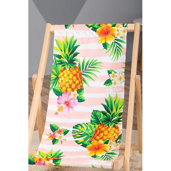 Sedia da spiaggia all'ananas