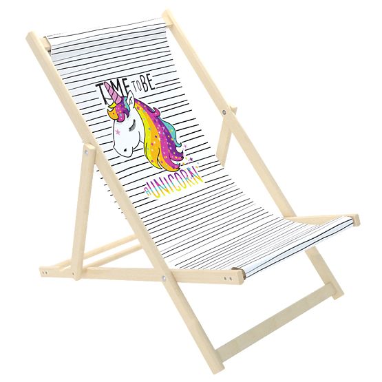 Sedia da spiaggia per bambini Unicorno