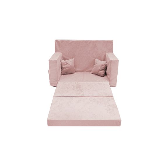 Divano letto per bambini Classic - Rosa cipria