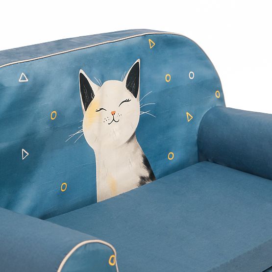 Divano per Bambini - Gattino Assonnato