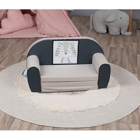Divano per bambini Tigrotto - grigio