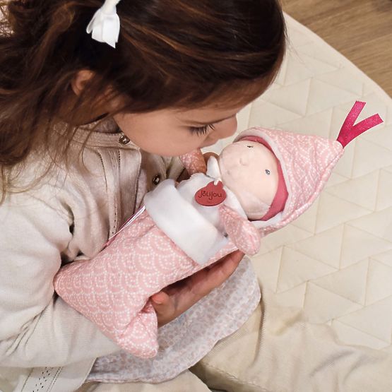 Doudou Jolijou Bambola in copertina infilabile 20 cm