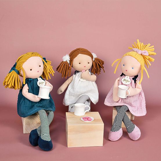 Doudou Jolijou Bambola Inés 30 cm
