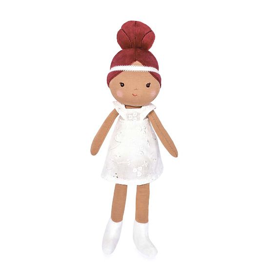 Doudou Jolijou Bambola Mae 25 cm bianca