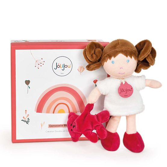 Doudou Jolijou Bambola Miss Blanche 21 cm
