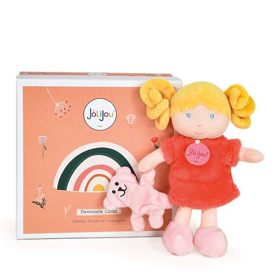 Doudou Jolijou Bambola Miss Coral 21 cm