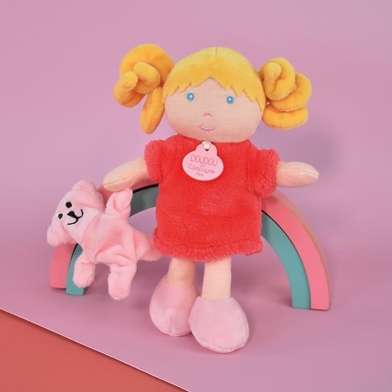 Doudou Jolijou Bambola Miss Coral 21 cm