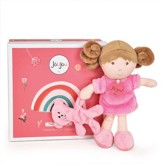 Doudou Jolijou Bambola Miss Rose 21 cm