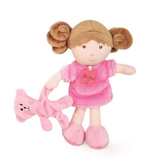 Doudou Jolijou Bambola Miss Rose 21 cm