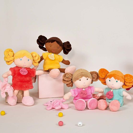 Doudou Jolijou Bambola Miss Rose 21 cm