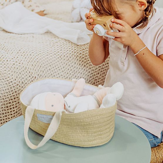 Doudou Jolijou Bambola Pol in borsa per passeggino 28 cm
