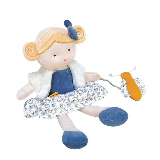 Doudou Jolijou Bambola Pollen e ape 25 cm