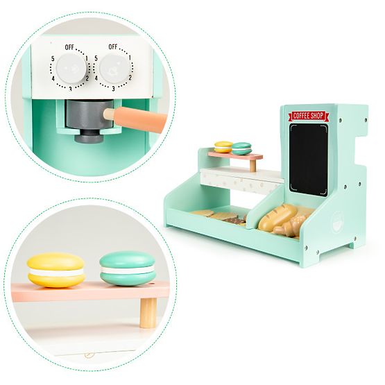 Cucina in legno caffetteria negozio pasticceria ECOTOYS