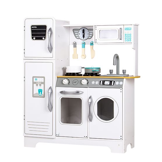 Cucina in legno con accessori per bambini ECOTOYS