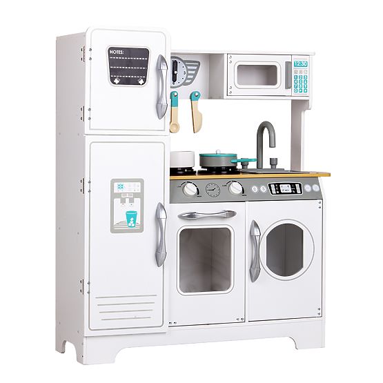 Cucina in legno con accessori per bambini ECOTOYS