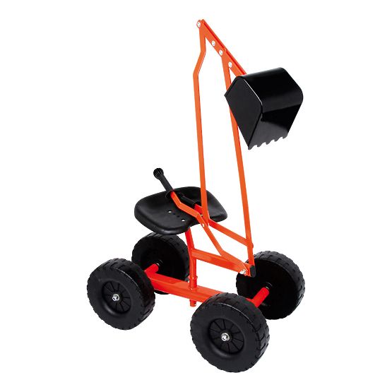 Escavatore piccolo con ruote