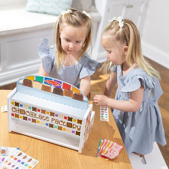 Fabbrica di cioccolato giocattolo per bambini