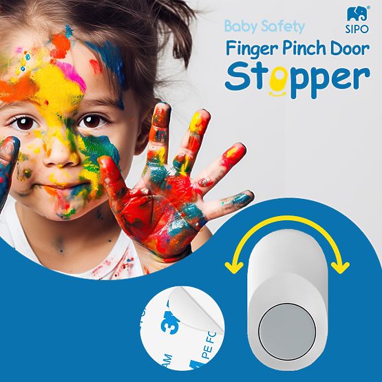 Fermaporta rotante SIPO - 2 pz