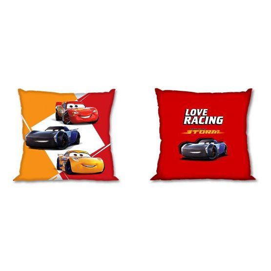 Fodera per cuscino 40x40 cm - Cars 3 - giallo-rosso