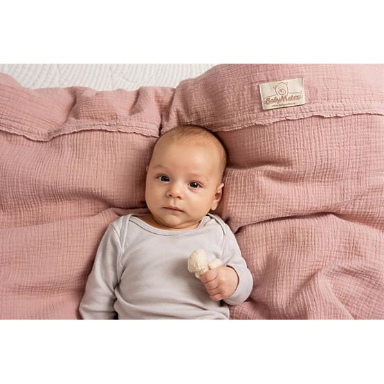 Fogli di mussola 135x100 + 40x60 rosa