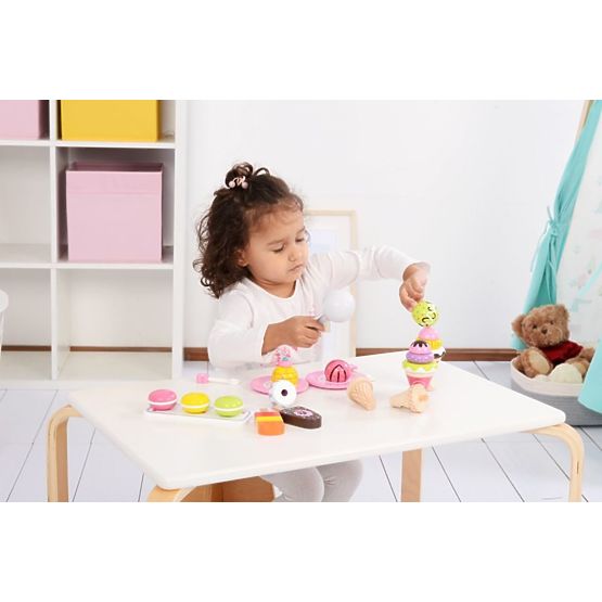 Gelato - set gelato 25 art - legno giocattolo