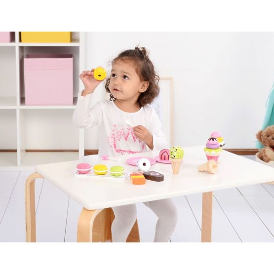 Gelato - set gelato 25 art - legno giocattolo