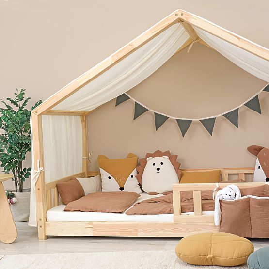 Ghirlanda in mussola Ourbaby - ecru