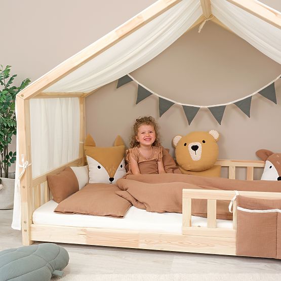 Ghirlanda in mussola Ourbaby - verde
