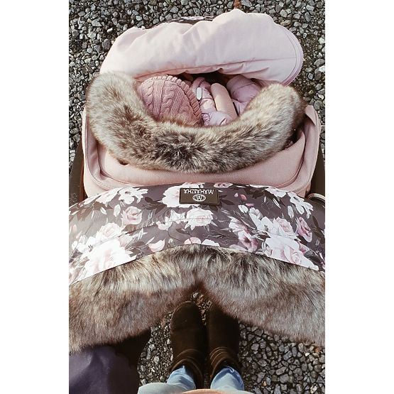 Giacca in pile per bambini Fiori notturni