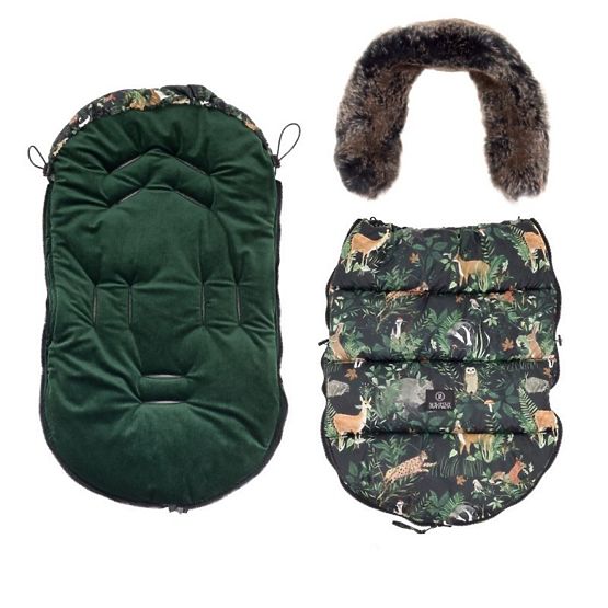 Giacca in pile per bambini Fiori notturni