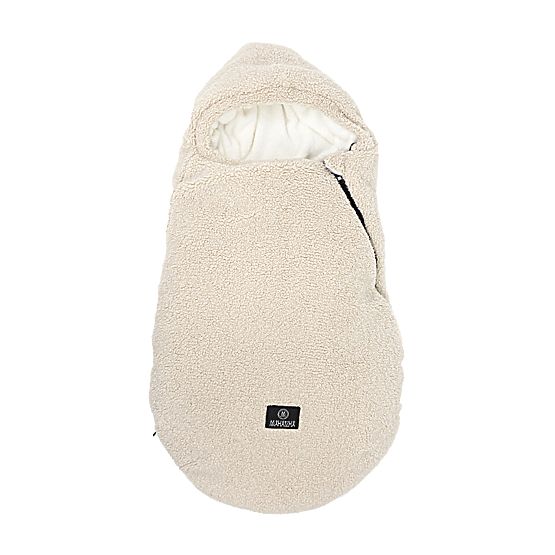 Giacca in pile per bambini in alpaca - avorio