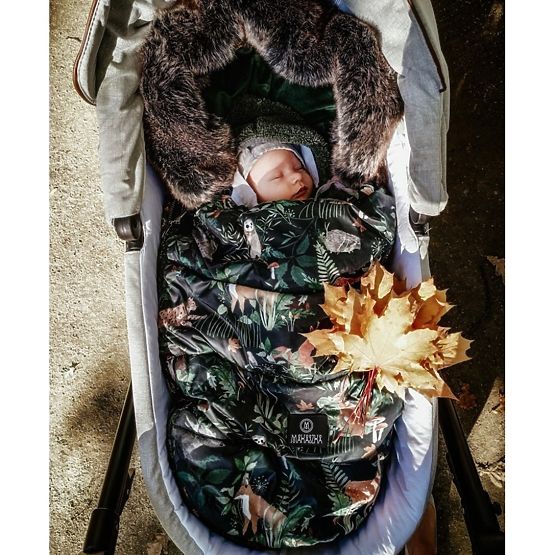 Giacca in pile per bambini Life in the woods