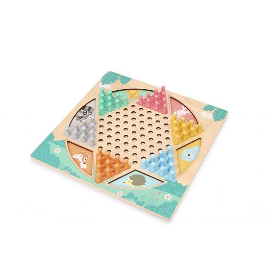 Gioco da tavolo reversibile Halama e Serpenti e Scale