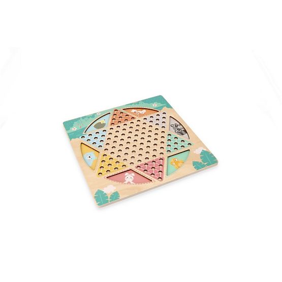 Gioco da tavolo reversibile Halama e Serpenti e Scale