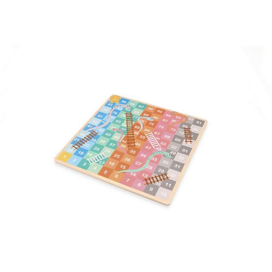 Gioco da tavolo reversibile Halama e Serpenti e Scale