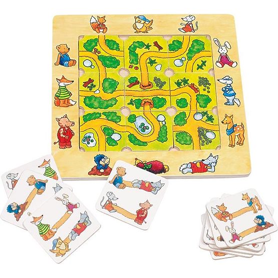 Gioco da tavolo Trova il percorso