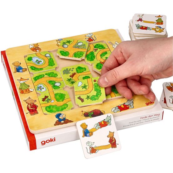 Gioco da tavolo Trova il percorso