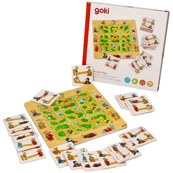 Gioco da tavolo Trova il percorso