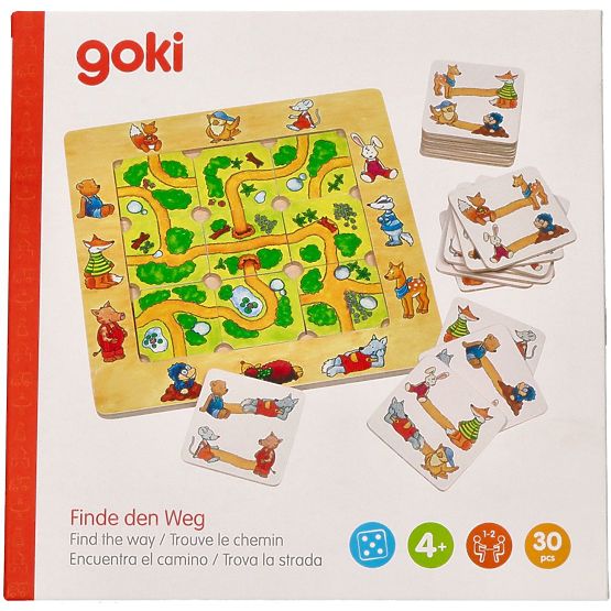 Gioco da tavolo Trova il percorso