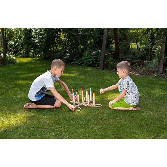 Gioco di abilità in legno Hoopla