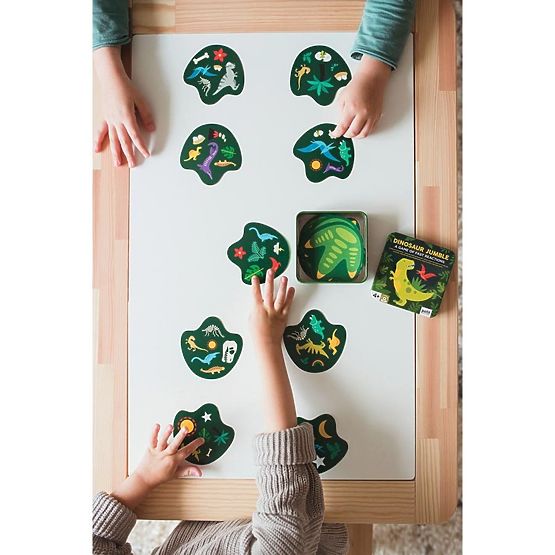 Gioco di carte Petit Collage Dinosaur