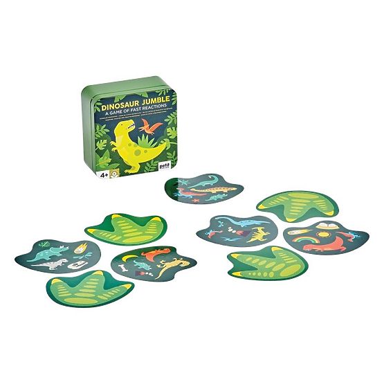 Gioco di carte Petit Collage Dinosaur